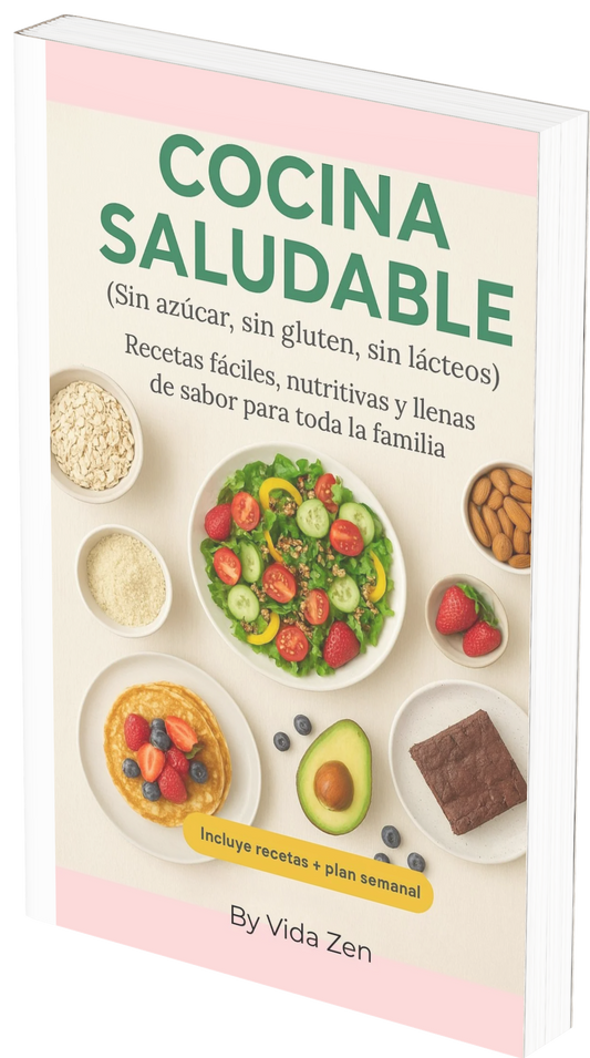 Cocina Saludable sin azúcar - sin gluten - sin lácteos
