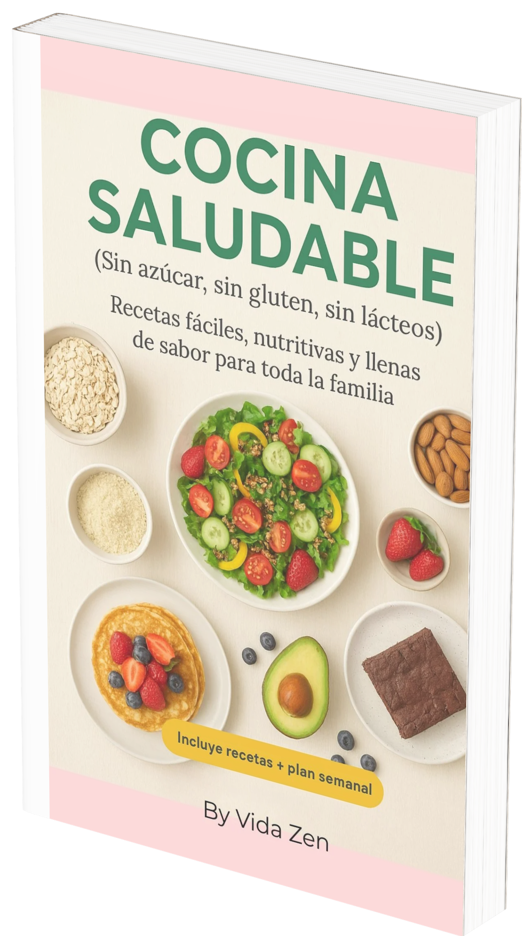 Cocina Saludable sin azúcar - sin gluten - sin lácteos